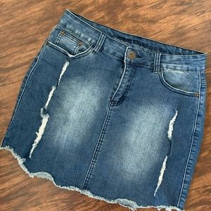 Jean skirt